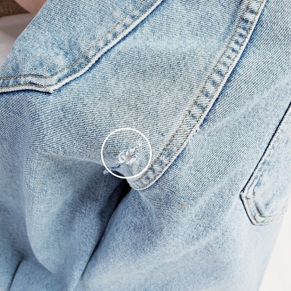 Agolde Nico High Rise Slim Jeans Cliffside Wash Denim Size 26 - Picture 12 of 12